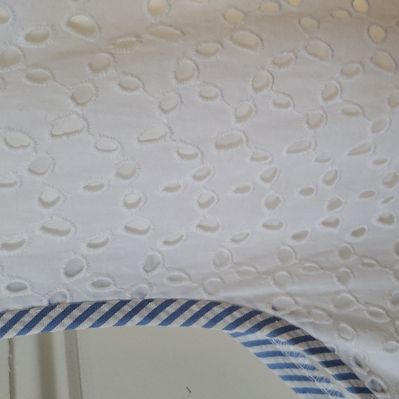 Eyelet Seersuker Dress - Picture 3 of 4